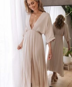 PUP9 Bayview Dress - Beige Dresses