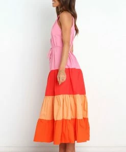 PUP49 Dresses Becca Dress - Pink Splice