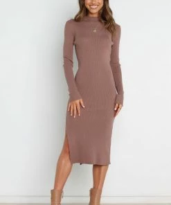 PUP4 Bengal Dress - Brown