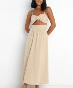 PUP42 Boat Dress - Beige