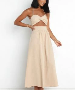 PUP42 Boat Dress - Beige