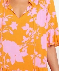 PUP49 Brighton Dress - Orange