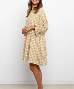 PUP50 Broome Dress - Mustard