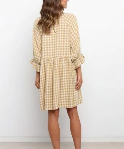 PUP50 Broome Dress - Mustard