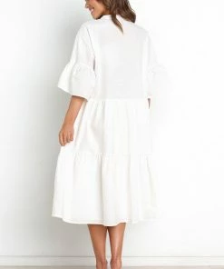 PUP3 Dresses Cadagon Dress - White
