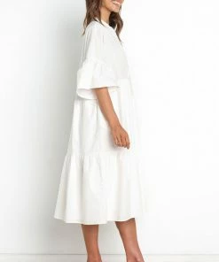 PUP3 Dresses Cadagon Dress - White