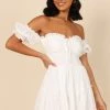 PUP4 Dresses Cali Mini Dress - White