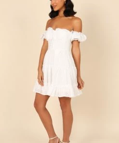 PUP4 Dresses Cali Mini Dress - White