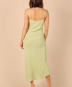 PUP52 Dresses Cecily Slip Dress - Sage