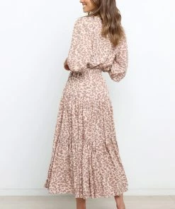 PUP49 Chantal Dress - Beige Dresses