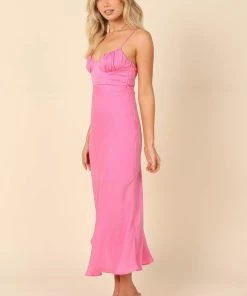 PUP4 Charlotte Midi Dress - Pink