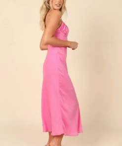 PUP4 Charlotte Midi Dress - Pink