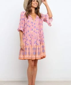 PUP4 Charlton Dress - Pink