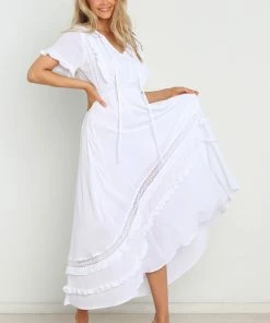 PUP4 Chelsea Dress - White Dresses