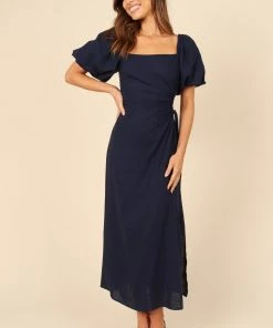 PUP4 Dresses Chloe Cut Out Dress - Navy