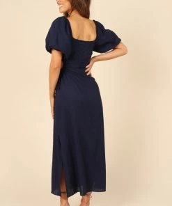 PUP4 Dresses Chloe Cut Out Dress - Navy