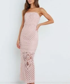 PUP44 Cordelia Dress - Blush Dresses