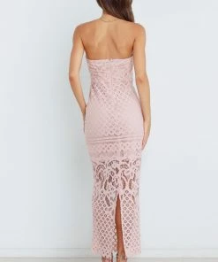 PUP44 Cordelia Dress - Blush Dresses