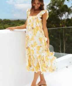 PUP56 Darbi Dress - Yellow Dresses