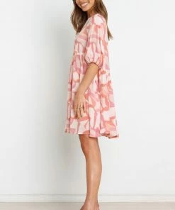 PUP3 Date Dress - Pink Dresses
