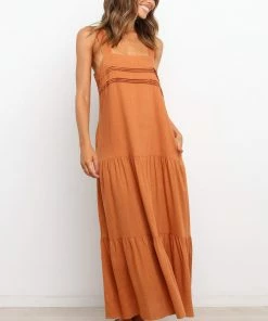 PUP50 Dawson Dress - Rust Dresses