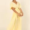 PUP52 Deena Dress - Yellow