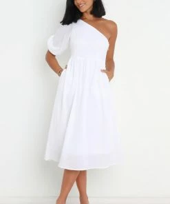 PUP3 Demetria Dress - White Dresses