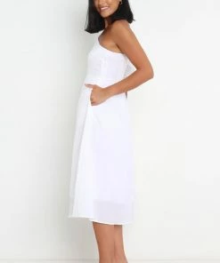 PUP3 Demetria Dress - White Dresses