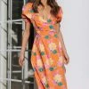 PUP56 Destination Dress - Orange Dresses