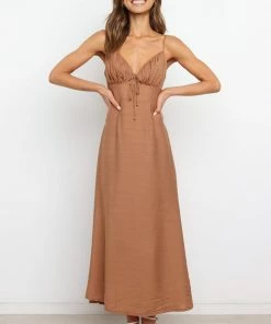 PUP6 Dresses Devonshire Dress - Tan