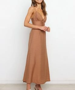 PUP6 Dresses Devonshire Dress - Tan
