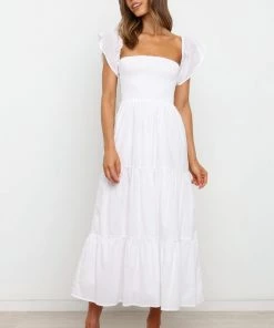 PUP3 Dobson Dress - White Dresses