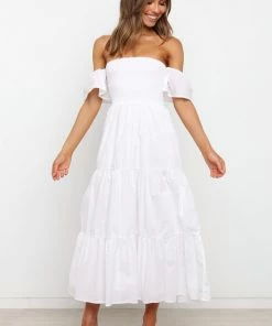 PUP3 Dobson Dress - White Dresses