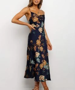 PUP6 Doriah Dress - Navy