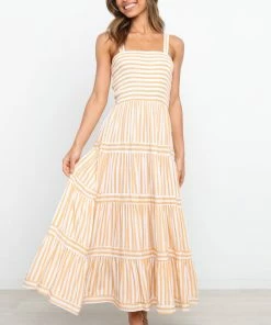 PUP49 Dresses Downtown Dress - Orange