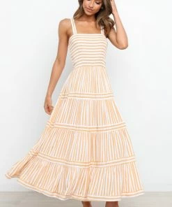 PUP49 Dresses Downtown Dress - Orange