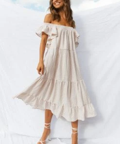 PUP51 Eaco Dress - Beige