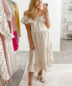 PUP51 Eaco Dress - Beige