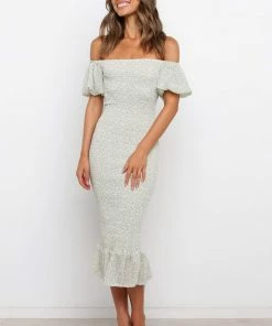 PUP14 Easlea Dress - Green Dresses