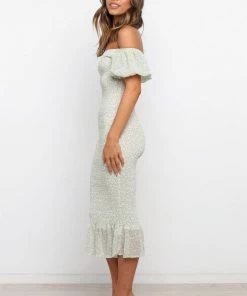 PUP14 Easlea Dress - Green Dresses