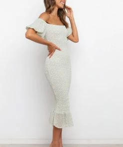 PUP14 Easlea Dress - Green Dresses