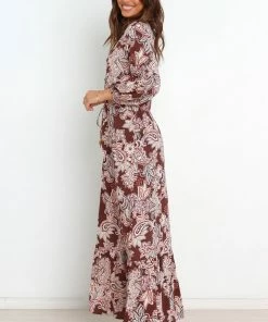 PUP52 Ebony Dress - Brown Dresses