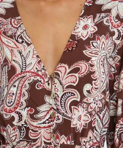 PUP52 Ebony Dress - Brown Dresses