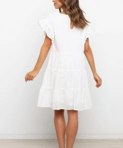 PUP50 Elisa Dress - White