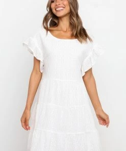 PUP50 Elisa Dress - White