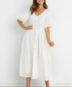 PUP4 Ellison Dress - White