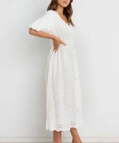 PUP4 Ellison Dress - White