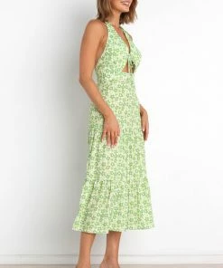 PUP61 Elodie Dress - Green Dresses