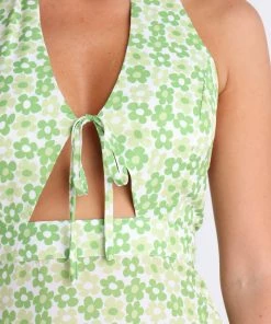 PUP61 Elodie Dress - Green Dresses