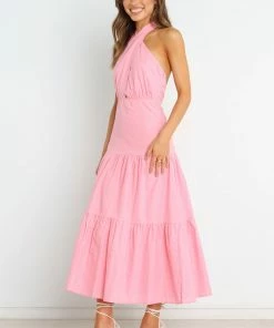 PUP14 Emily Dress - Pink Dresses